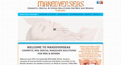 Desktop Screenshot of makeoverseas.com